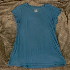 Blue Fitted T-shirt